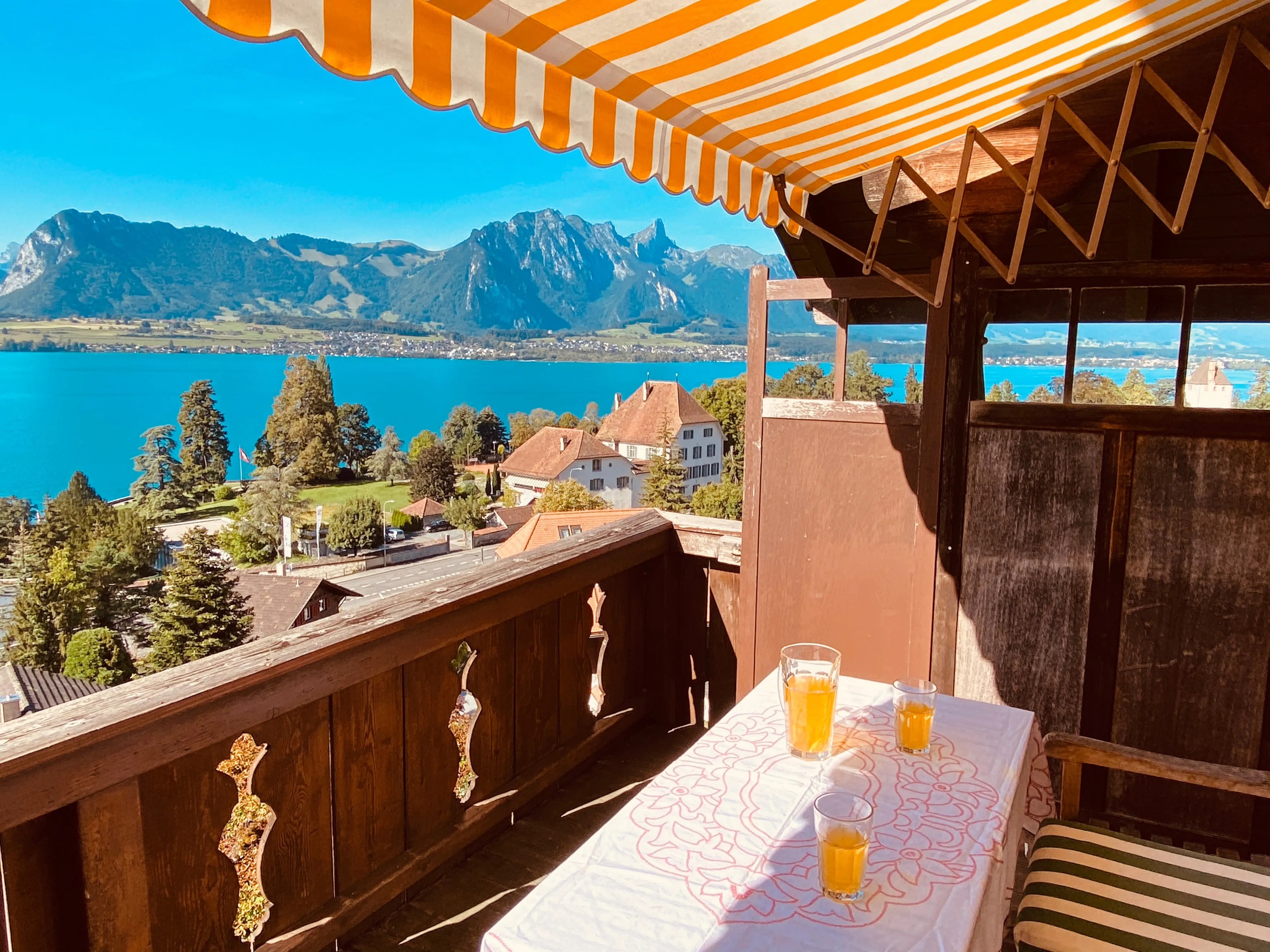 Terrace view to the right